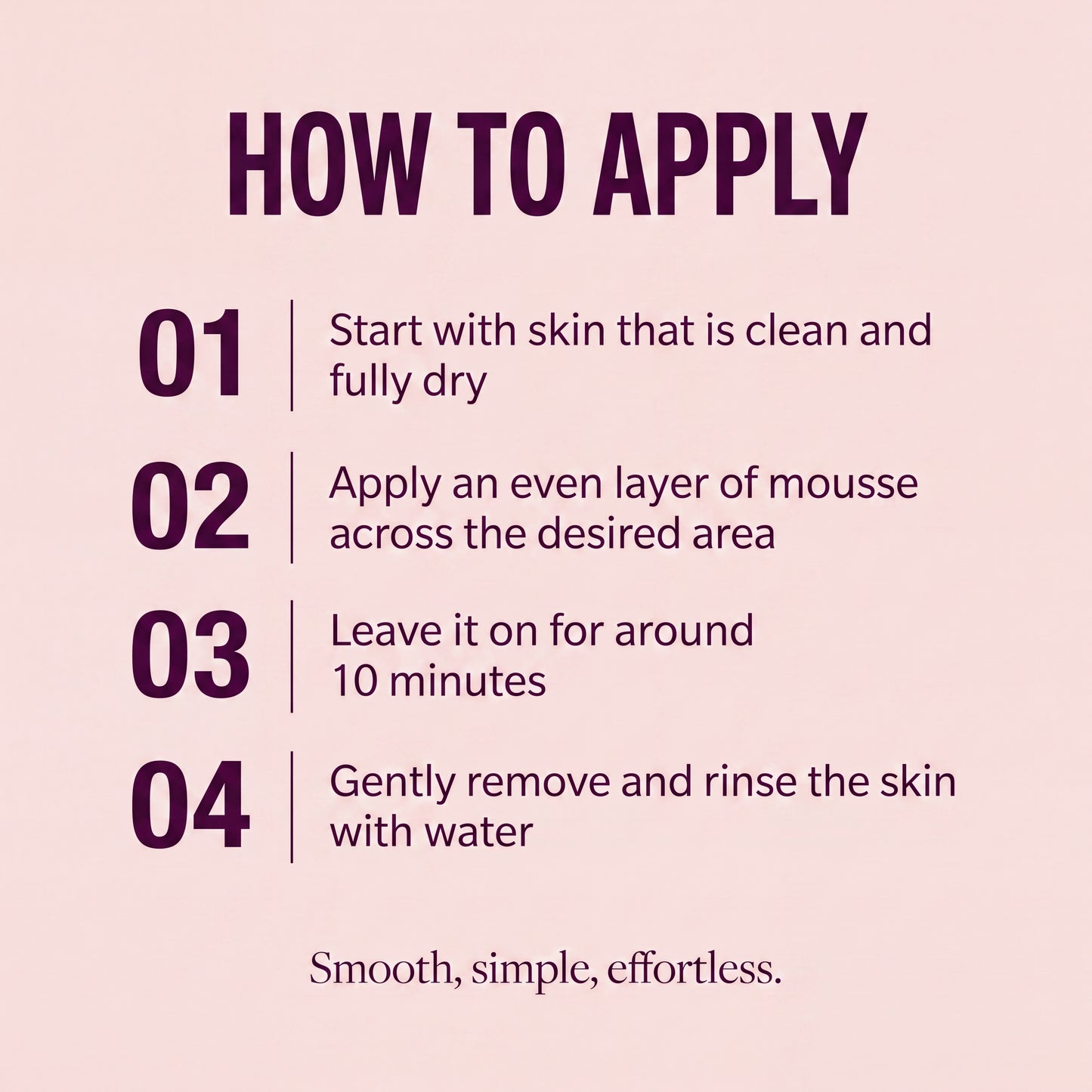 Razor-Free Hair Removal Spray