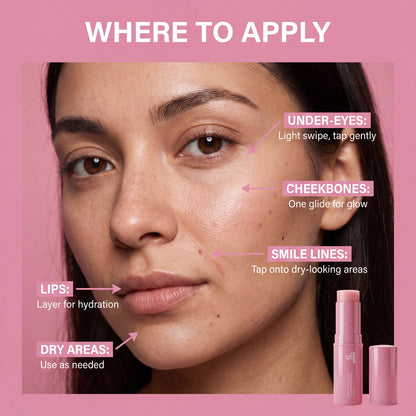 Velora Pink Glow Balm - 5% Volufiline K-Beauty Hydrating Balm